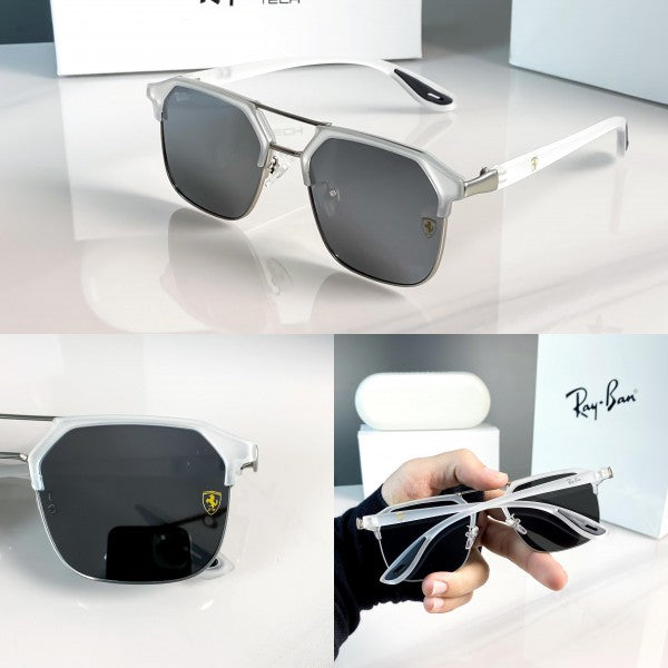 Rayban silver mercury white 04