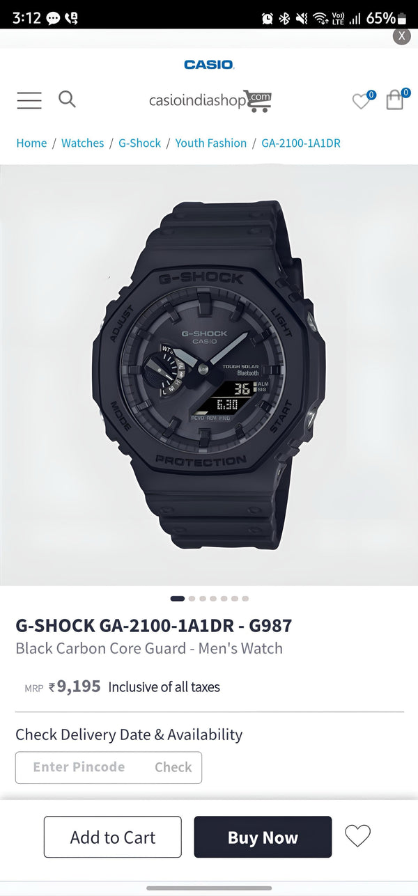 G shock
